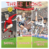 Three Lions (Football's Coming Home): 30th Anniversary Edition - Baddiel, Skinner & Lightning Seeds [VINYL]