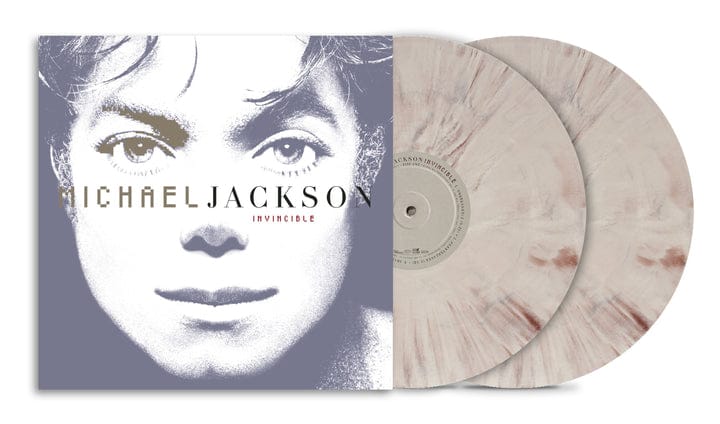Invincible (National Album Day 2026 Stone Grey Marble Edition) - Michael Jackson [Colour Vinyl]