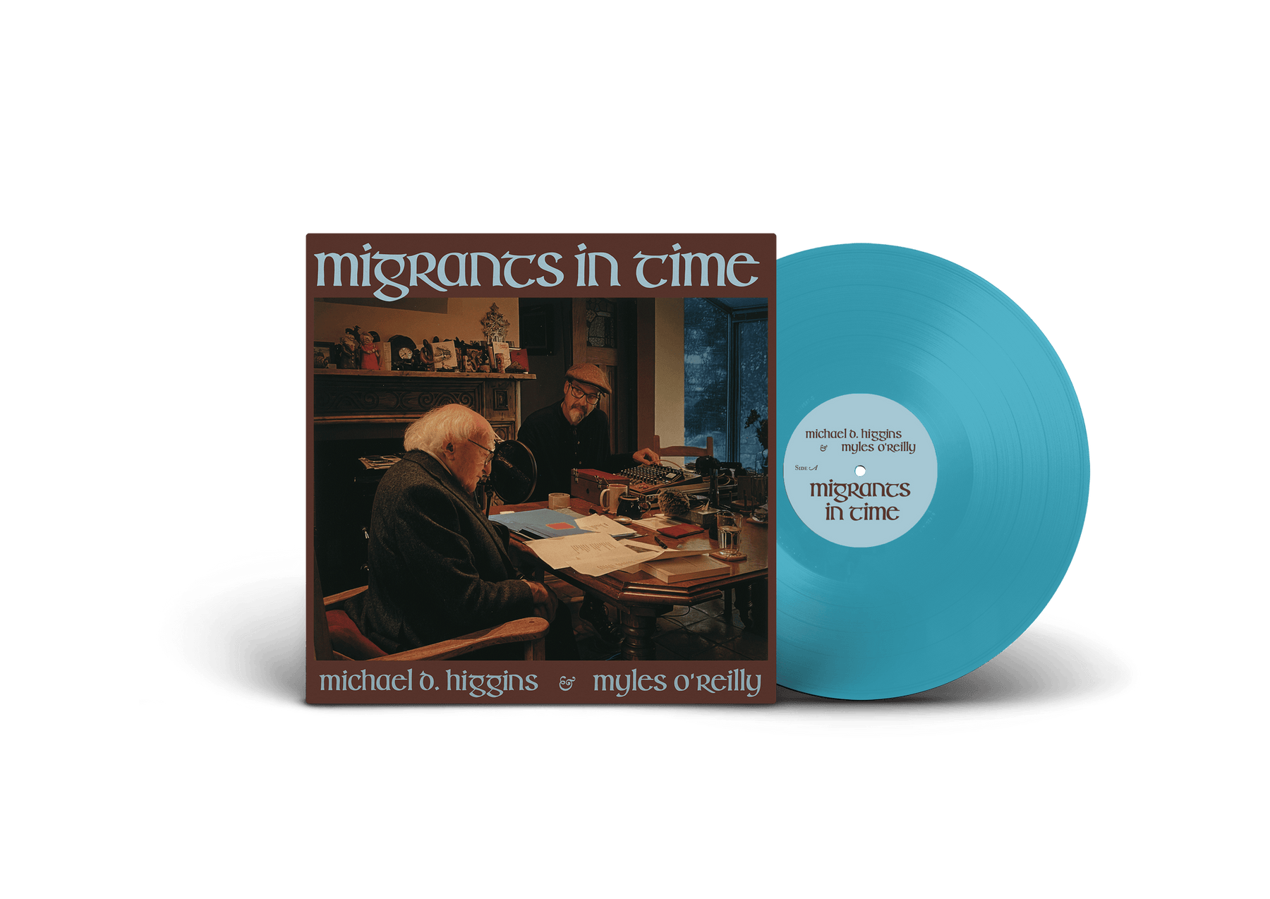 Migrants in Time - Michael D. Higgins & Myles O’Reilly [Colour Vinyl] - Vinyl8