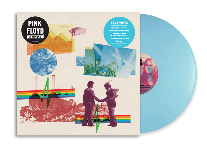8-Tracks (Baby Blue Edition) - Pink Floyd [Colour Vinyl] - Vinyl8