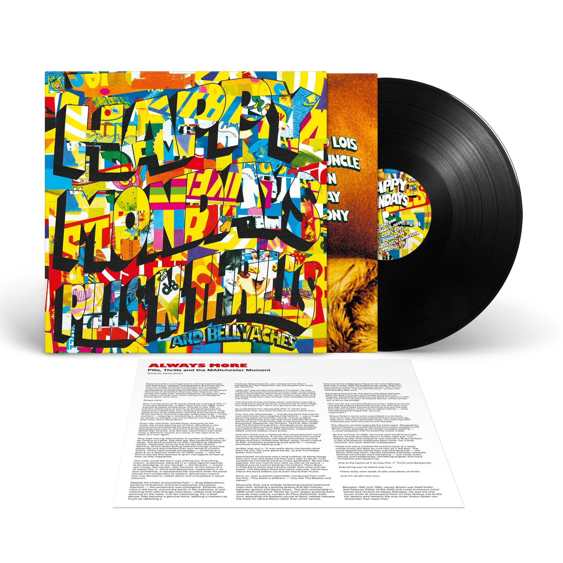 Pills 'N' Thrills and Bellyaches - Happy Mondays [VINYL] - Vinyl8