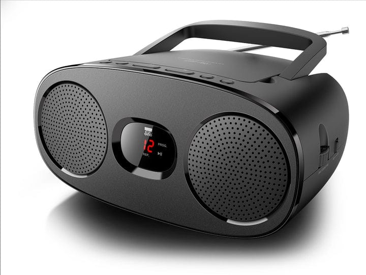 New One CD Boombox radio - Black [Tech & Turntables]