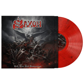 Hell, Fire And Damnation (RSD Indie Exclusive Red Edition) - Saxon [Colour Vinyl]