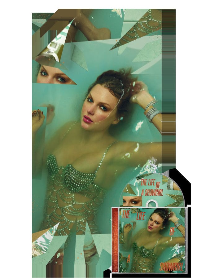 The Life of a Showgirl: Sweat And Vanilla Perfume CD With Poster - Taylor Swift [CD]