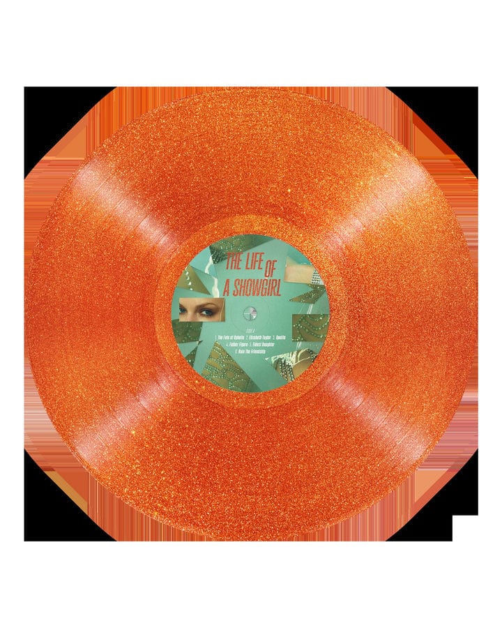 The Life of a Showgirl: Sweat And Vanilla Perfume Portofino Orange Glitter Edition - Taylor Swift [Colour Vinyl]
