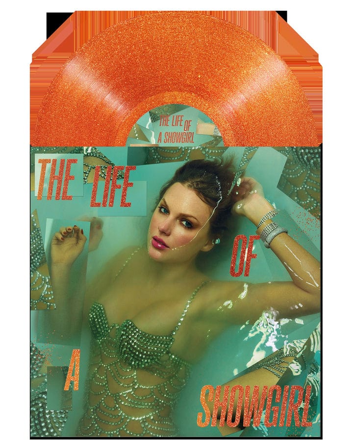 The Life of a Showgirl: Sweat And Vanilla Perfume Portofino Orange Glitter Edition - Taylor Swift [Colour Vinyl]