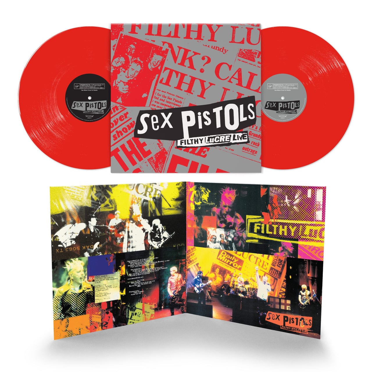 Filthy Lucre Live (30th Anniversary Edition) - Sex Pistols [Colour Vinyl]