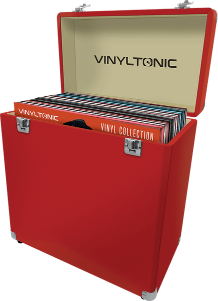 VINYL TONIC PU LEATHER VINYL LP CASE (RED) [Accessories]