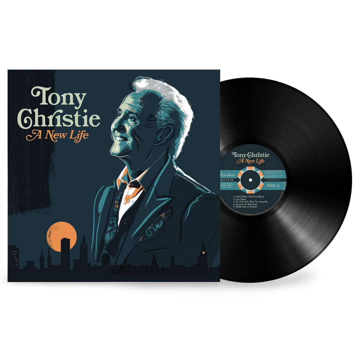 A New Life - Tony Christie [VINYL] - Vinyl8