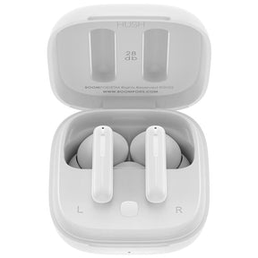 Boompods Bassline Hush ANC, White [Accessories]