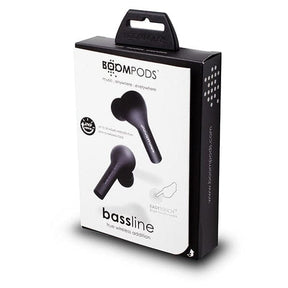 Boompods Bassline TWS Earbuds, Black [Accessories]