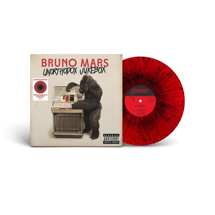 Unorthodox Jukebox (Exclusive Red with Black Splatter Edition) - Bruno Mars [Colour Vinyl]