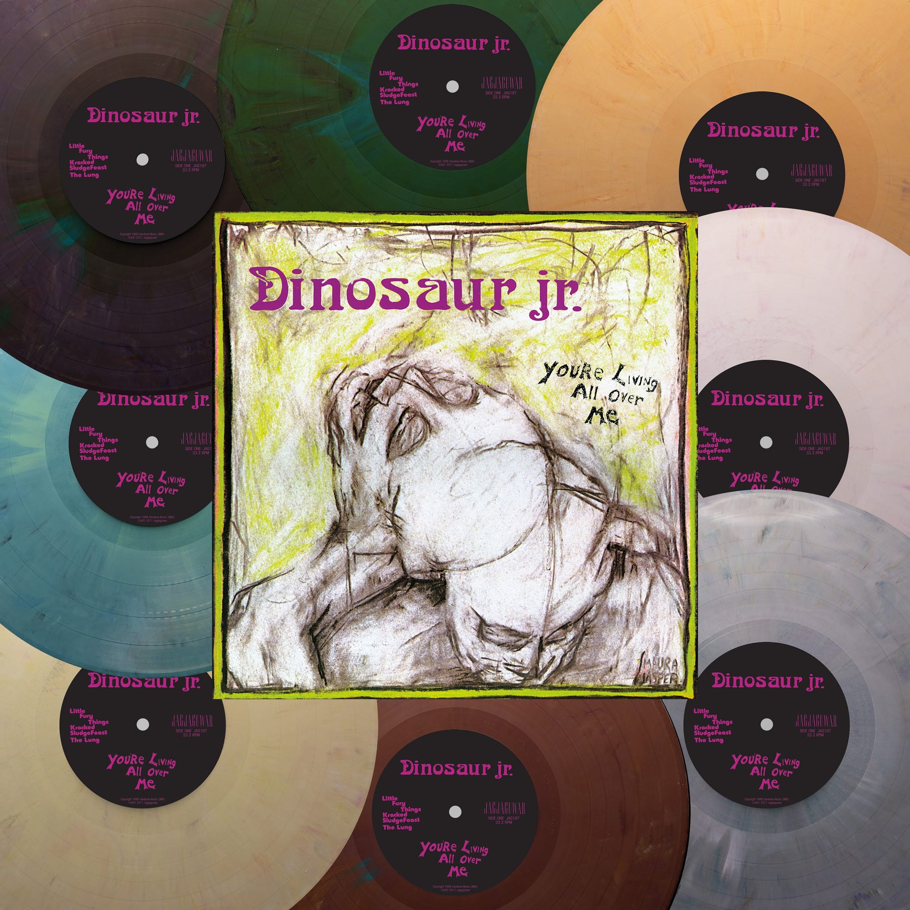 You're Living All Over Me (ReVINYL Edition) - Dinosaur Jr. [Colour Vinyl] - Vinyl8