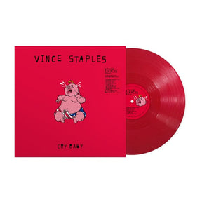 Cry Baby (Indies Opaque Apple Red Edition) - Vince Staples [Colour Vinyl] - Vinyl8