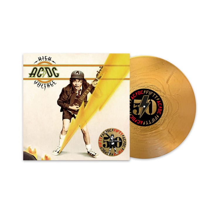 High Voltage (Gold Edition) - AC/DC [Colour Vinyl]– Vinyl8