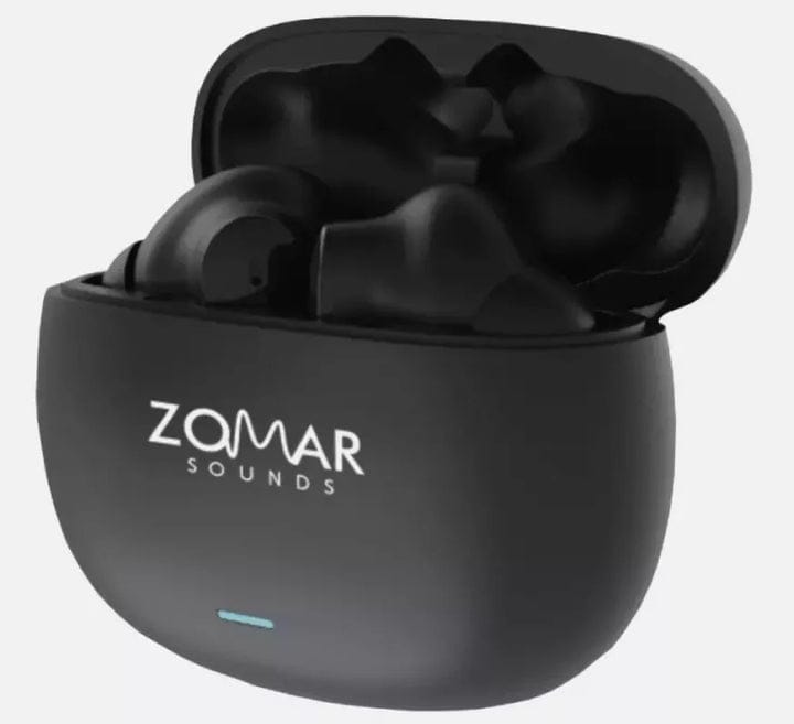 Zomar Sounds Black ANC Earphones lono [Accessories]