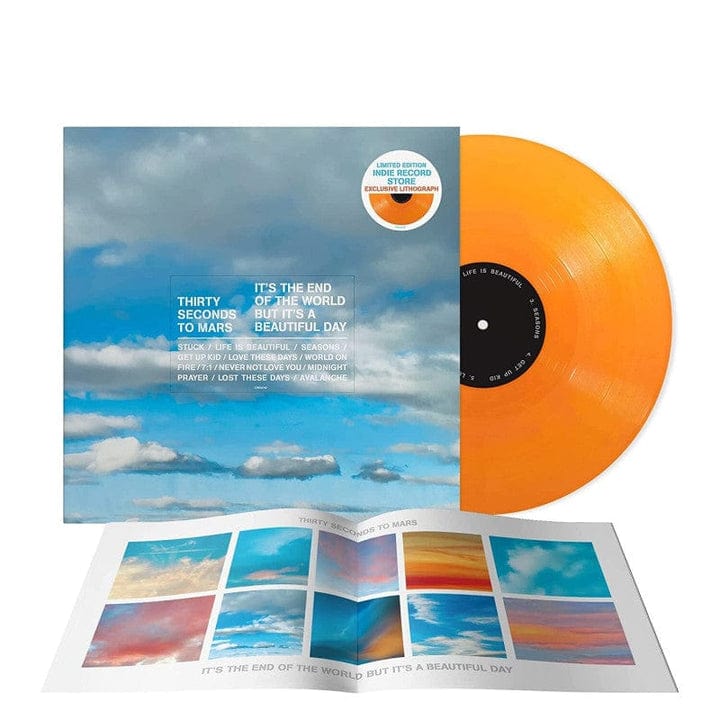 It's the End of the World, But It's a Beautiful Day (Limited Edition) - Thirty Seconds to Mars [Colour Vinyl]