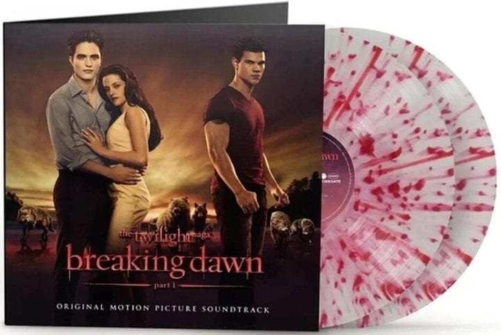 The Twilight Saga: Breaking Dawn - Part 1 (2LP -140g Milky Clear w/ Red Splatter Edition) - Various Artists [Colour Vinyl] - Vinyl8