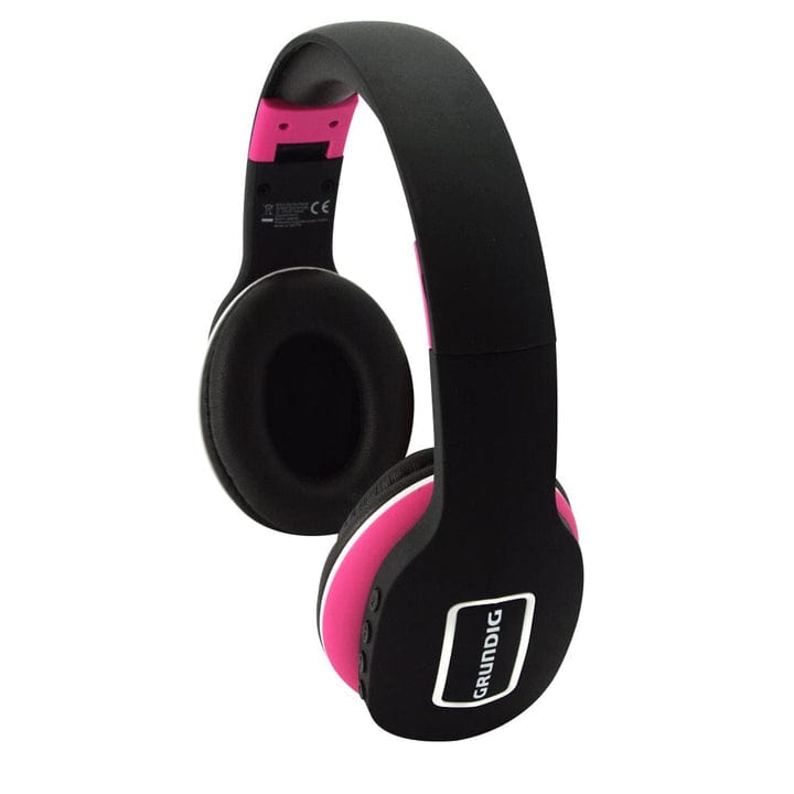 Grundig Bluetooth Headphones - Black & Pink  [Accessories]