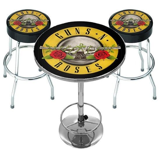 Guns 'N' Roses - Table Set [Bar Stool]