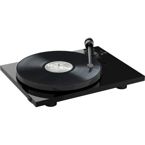 Pro-Ject Audio Systems E1 Phono Manual Two-Speed Turntable, Black [Tech & Turntables]