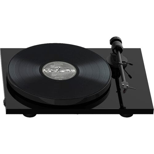 Pro-Ject Audio Systems E1 Phono Manual Two-Speed Turntable, Black [Tech & Turntables]