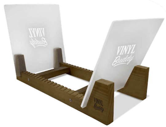 VINYL BUDDY VINYL RECORD STORAGE OAK FINISH [Accessories]