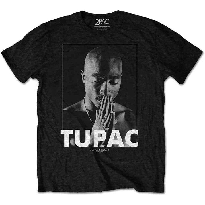 Tupac: Praying - Black - Small [T-Shirts]