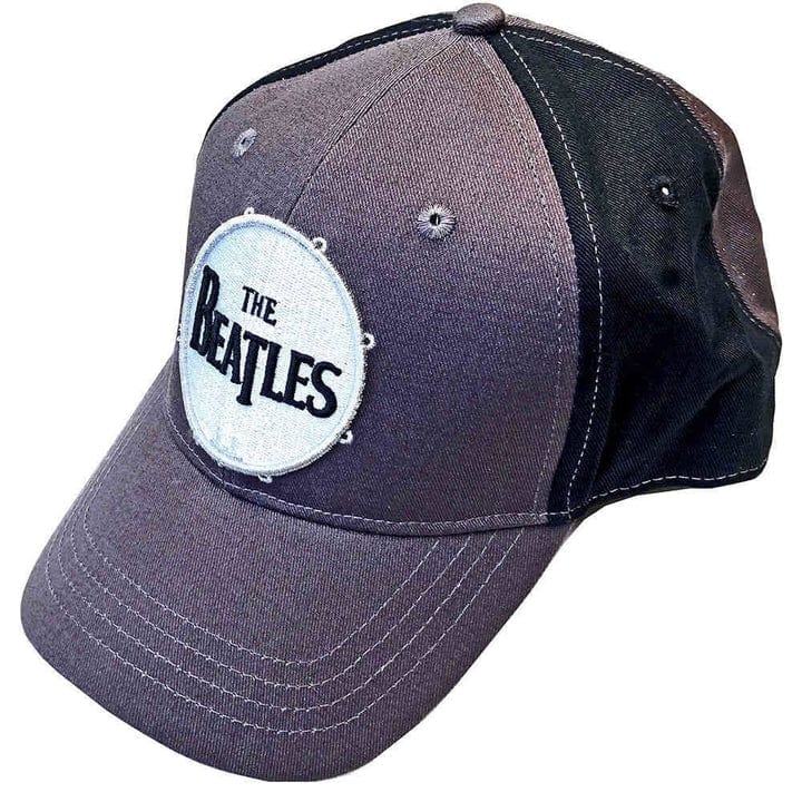 The Beatles Baseball cap Drum Logo Grey/Black [Hat]