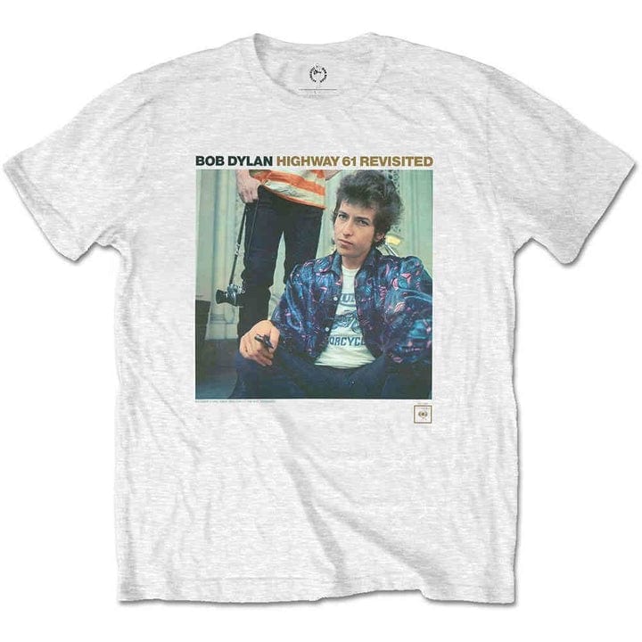 Bob Dylan: Highway 61 Revisited White - Medium [T-Shirts]
