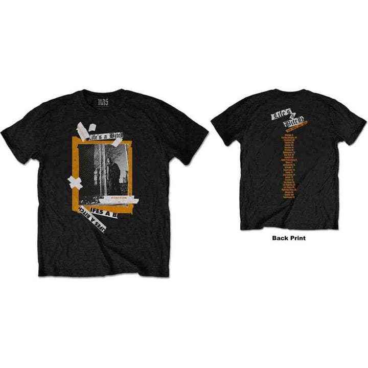 Nas: Life's A B**tch Black - Small [T-Shirts]