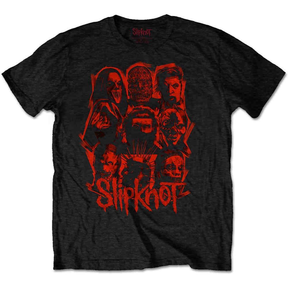Slipknot W.A.N.Y.K. Red Patch - Black - 2XL [T-Shirts]