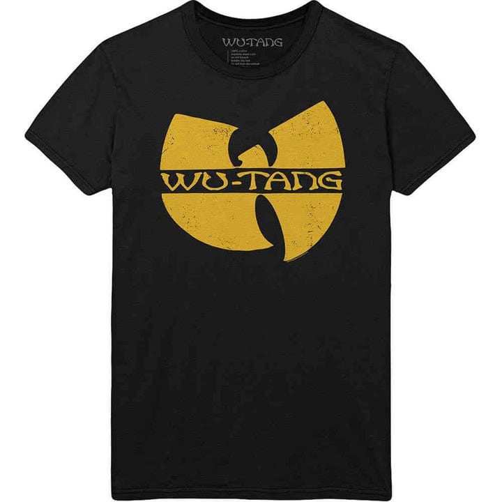 Wu-Tang Clan Logo Uni - Black - Large [T-Shirts]
