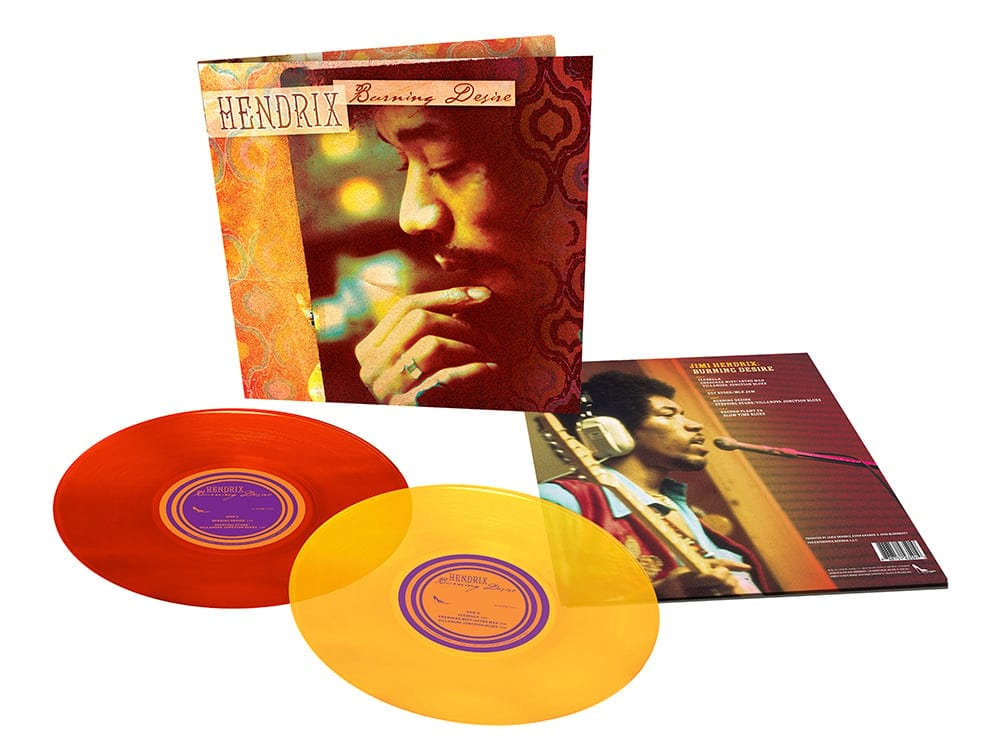 Burning Desire (RSD Black Friday 2022) - Jimi Hendrix [Orange & Red Vinyl]