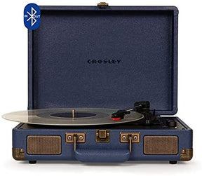 Crosley Cruiser Plus - Bluetooth Turntable (Navy) [Tech & Turntables]