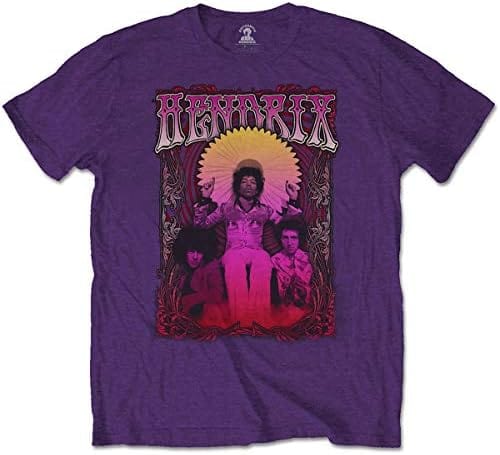 Jimi Hendrix Karl Ferris Wheel - Purple - XL [T-Shirts]