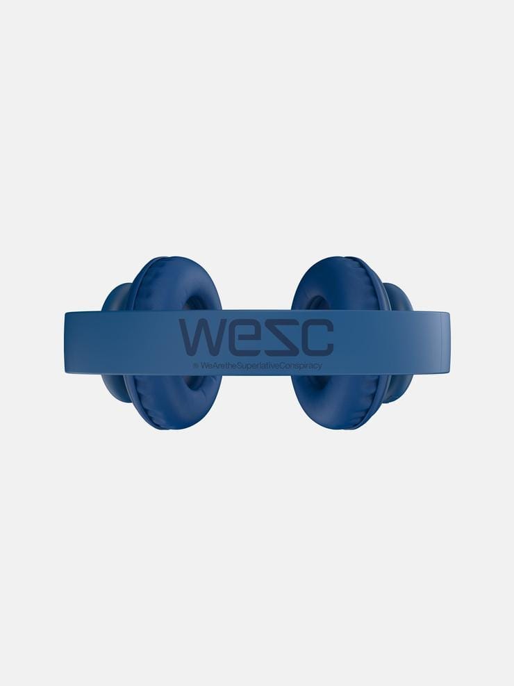 WESC ON EAR HEADPHONES (NAVY BLUE) [ACCESSORIES]