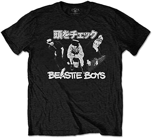 The Beastie Boys: Check Your Head Japanese Logo - Black - Large [T-Shirts]