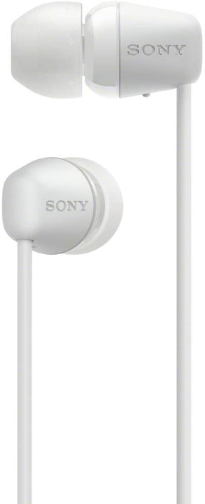 SONY WI-C200 Wireless Bluetooth Headphones - White [Accessories]