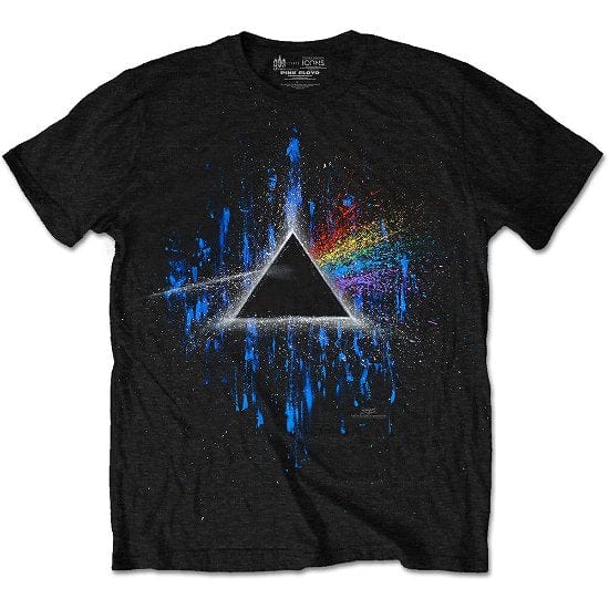 Pink Floyd: Dark Side of the Moon Blue Splatter - XS [T-Shirts]