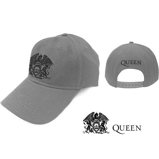 QUEEN BLACK CREST GREY CAP [Hat]