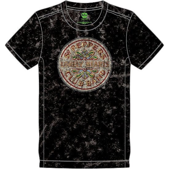 The Beatles: Sgt Pepper Drum (Wash Collection) - XL [T-Shirts]