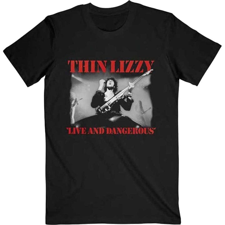 Thin Lizzy - Live And Dangerous - Large [T-Shirts]