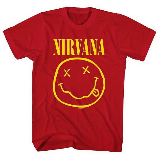 Nirvana: Yellow Smiley - Medium [T-Shirts]