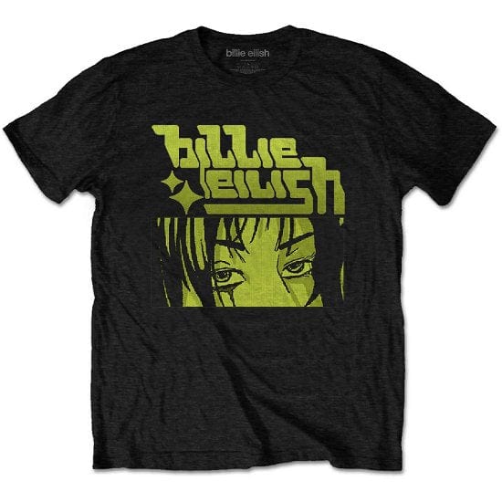 Billie Eilish: Anime Logo - Large [T-Shirts]