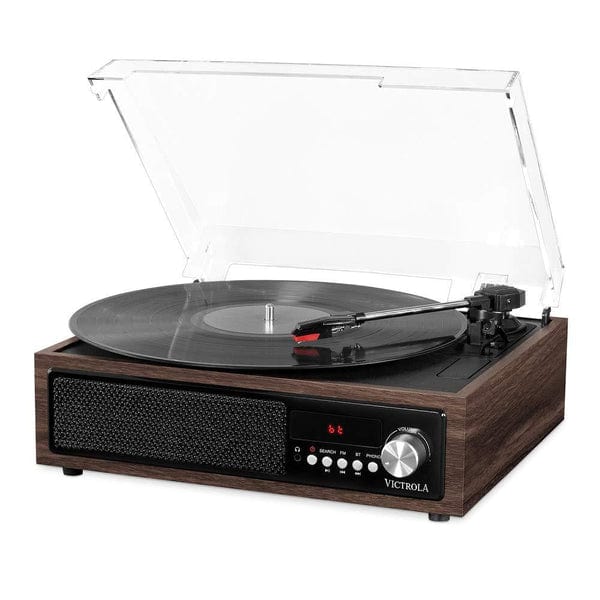 Victrola VTA65 - Bluetooth Turntable Radio (Wood) [Tech & Turntables]