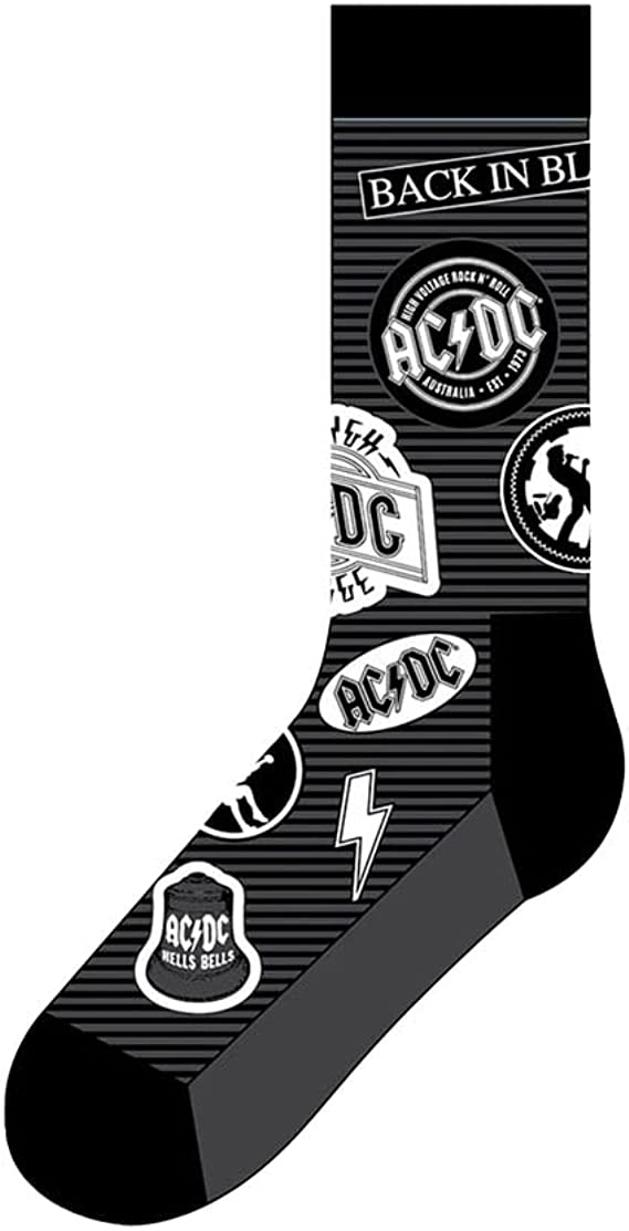 AC/DC Icons Band Logo [Socks]– Vinyl8