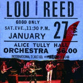LOU REED - LIVE AT ALICE TULLY HALL (RSD 2020) [Vinyl]
