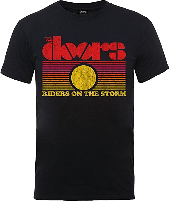 The Doors Rots Sunset - Black - Large [T-Shirts]