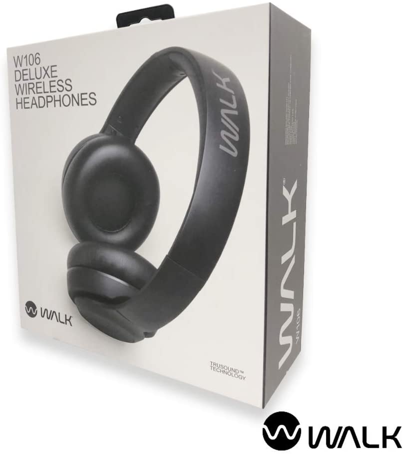 Walk Dlx Wireless Headphones Black [Accessories]